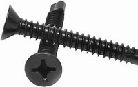 8-18 X 1 PH FLAT SDS ZINC PT.#18 BLACK